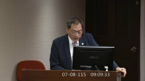 2026-07-08 09:00 第11屆 第5會期 主辦單位:社會福利及衛生環境委員會 蘇清泉委員質詢封面