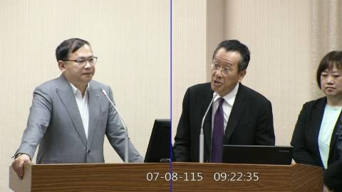 2026-07-08 09:00 第11屆 第5會期 主辦單位：外交及國防委員會 王義川委員質詢封面