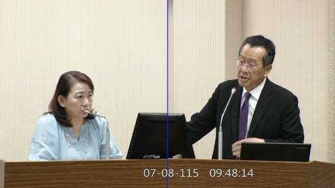 2026-07-08 09:00 第11屆 第5會期 主辦單位：外交及國防委員會 羅美玲委員質詢封面