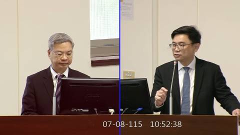 2026-07-08 09:00 第11屆 第5會期 主辦單位：經濟委員會 賴瑞隆委員質詢封面