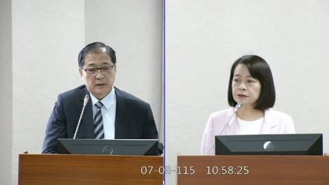 2026-07-08 09:00 第11屆 第5會期 主辦單位:司法及法制委員會 許宇甄委員質詢封面
