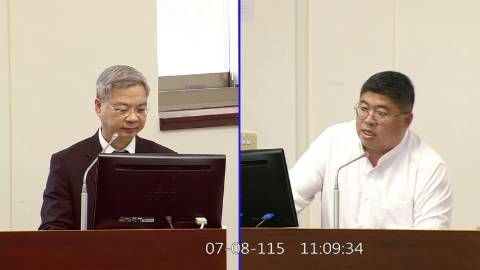 2026-07-08 09:00 第11屆 第5會期 主辦單位:經濟委員會 蔡易餘委員質詢封面