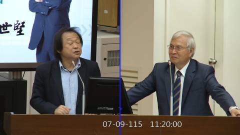 2026-07-09 09:00 第11屆 第5會期 主辦單位:財政委員會 王世堅委員質詢封面