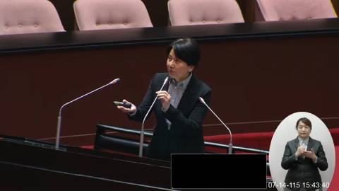 2026-07-14 09:00 第11屆 第5會期 主辦單位：院會 邱慧洳委員質詢封面