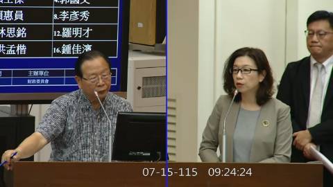2026-07-15 09:00 第11屆 第5會期 主辦單位:財政委員會 林德福委員質詢封面