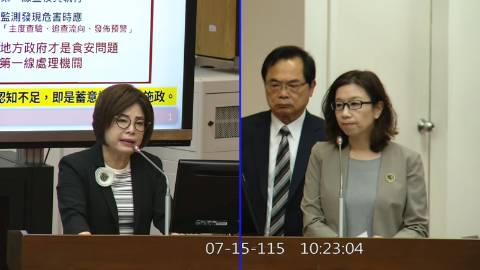 2026-07-15 09:00 第11屆 第5會期 主辦單位：財政委員會 賴惠員委員質詢封面