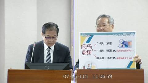2026-07-15 09:00 第11屆 第5會期 主辦單位:司法及法制委員會 許忠信委員質詢封面