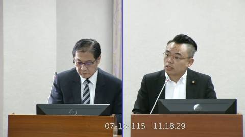 2026-07-15 09:00 第11屆 第5會期 主辦單位:司法及法制委員會 洪孟楷委員質詢封面