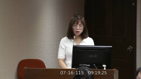 2026-07-16 09:00 第11屆 第5會期 主辦單位:社會福利及衛生環境委員會 林淑芬委員質詢封面