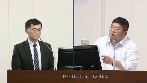 2026-07-16 09:00 第11屆 第5會期 主辦單位:經濟委員會 蔡易餘委員質詢封面