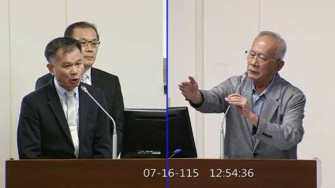 2026-07-16 09:00 第11屆 第5會期 主辦單位：經濟委員會 陳超明委員質詢封面