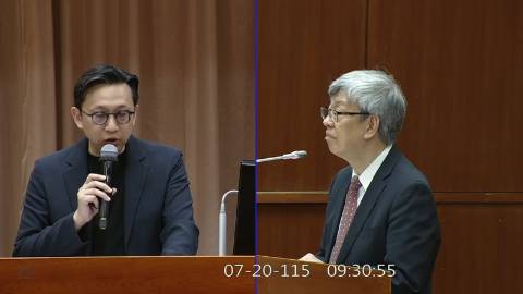 2026-07-20 09:00 第11屆 第5會期 主辦單位：教育及文化委員會 葛如鈞委員質詢封面
