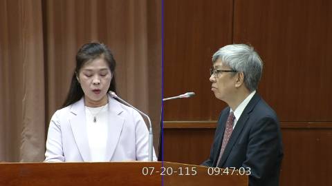 2026-07-20 09:00 第11屆 第5會期 主辦單位:教育及文化委員會 陳秀寳委員質詢封面