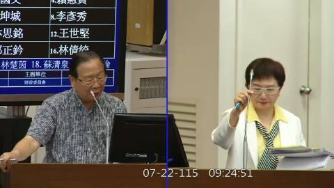 2026-07-22 09:00 第11屆 第5會期 主辦單位:財政委員會 林德福委員質詢封面