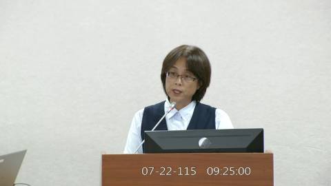 2026-07-22 09:00 第11屆 第5會期 主辦單位：司法及法制委員會 林倩綺委員質詢封面