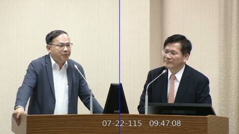2026-07-22 09:00 第11屆 第5會期 主辦單位：外交及國防委員會 王義川委員質詢封面