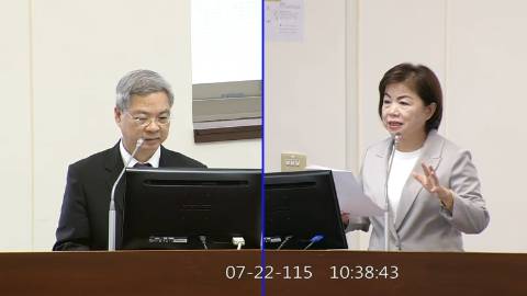 2026-07-22 09:00 第11屆 第5會期 主辦單位：經濟委員會 楊瓊瓔委員質詢封面