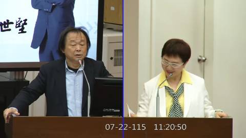 2026-07-22 09:00 第11屆 第5會期 主辦單位：財政委員會 王世堅委員質詢封面