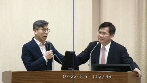 2026-07-22 09:00 第11屆 第5會期 主辦單位：外交及國防委員會 鍾佳濱委員質詢封面