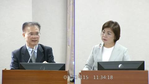 2026-07-22 09:00 第11屆 第5會期 主辦單位：司法及法制委員會 楊瓊瓔委員質詢封面