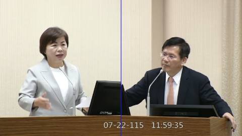 2026-07-22 09:00 第11屆 第5會期 主辦單位：外交及國防委員會 楊瓊瓔委員質詢封面