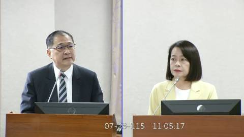 2026-07-23 09:00 第11屆 第5會期 主辦單位：司法及法制委員會 許宇甄委員質詢封面