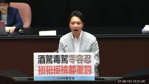 2026-07-28 09:00 第11屆 第5會期 主辦單位：院會 羅廷瑋委員質詢封面