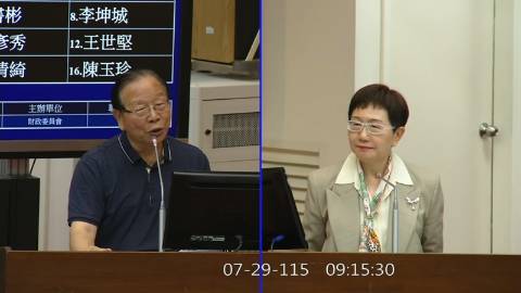 2026-07-29 09:00 第11屆 第5會期 主辦單位：財政委員會 林德福委員質詢封面
