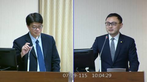 2026-07-29 09:00 第11屆 第5會期 主辦單位：內政委員會 廖先翔委員質詢封面