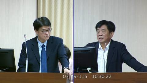 2026-07-29 09:00 第11屆 第5會期 主辦單位：內政委員會 吳琪銘委員質詢封面