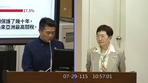 2026-07-29 09:00 第11屆 第5會期 主辦單位：財政委員會 顏寬恒委員質詢封面