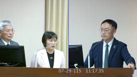 2026-07-29 09:00 第11屆 第5會期 主辦單位：內政委員會 李坤城委員質詢封面