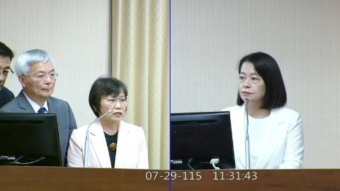 2026-07-29 09:00 第11屆 第5會期 主辦單位:內政委員會 許宇甄委員質詢封面