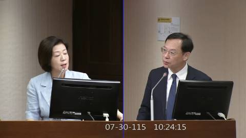 2026-07-30 09:00 第11屆 第5會期 主辦單位:社會福利及衛生環境委員會 王育敏委員質詢封面