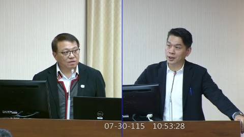 2026-07-30 09:00 第11屆 第5會期 主辦單位:內政委員會 李柏毅委員質詢封面