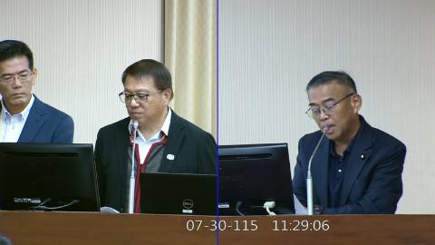 2026-07-30 09:00 第11屆 第5會期 主辦單位:內政委員會 盧縣一委員質詢封面
