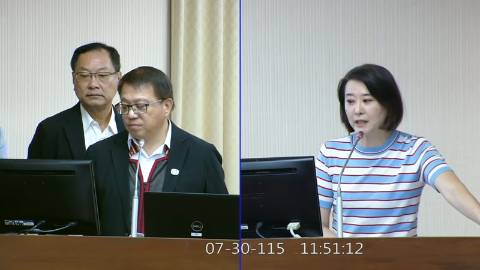 2026-07-30 09:00 第11屆 第5會期 主辦單位：內政委員會 王鴻薇委員質詢封面