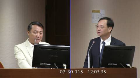 2026-07-30 09:00 第11屆 第5會期 主辦單位：社會福利及衛生環境委員會 涂權吉委員質詢封面