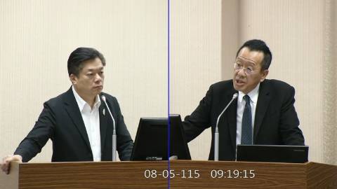 2026-08-05 09:00 第11屆 第5會期 主辦單位：外交及國防委員會 陳俊宇委員質詢封面