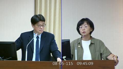 2026-08-05 09:00 第11屆 第5會期 主辦單位:內政委員會 蘇巧慧委員質詢封面