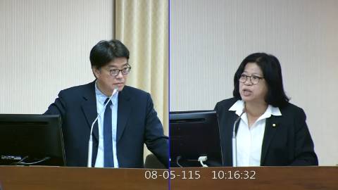 2026-08-05 09:00 第11屆 第5會期 主辦單位：內政委員會 王美惠委員質詢封面