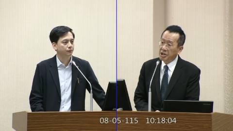 2026-08-05 09:00 第11屆 第5會期 主辦單位：外交及國防委員會 牛煦庭委員質詢封面