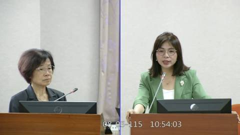 2026-08-05 09:00 第11屆 第5會期 主辦單位:司法及法制委員會 林淑芬委員質詢封面