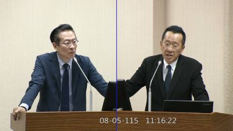 2026-08-05 09:00 第11屆 第5會期 主辦單位：外交及國防委員會 王安祥委員質詢封面