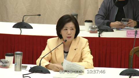 2026-08-06 09:00 第11屆 第5會期 主辦單位:全院委員會 王育敏委員質詢封面