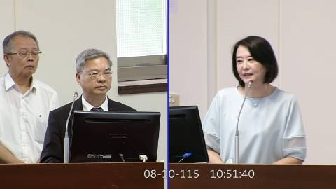2026-08-10 09:00 第11屆 第5會期 主辦單位：經濟委員會 王鴻薇委員質詢封面