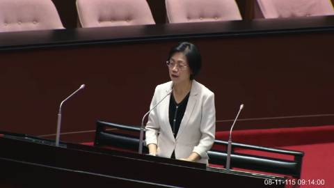 2026-08-11 09:00 第11屆 第5會期 主辦單位：全院委員會 翁曉玲委員質詢封面