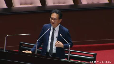 2026-08-11 09:00 第11屆 第5會期 主辦單位：全院委員會 林俊憲委員質詢封面