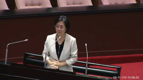 2026-08-11 09:00 第11屆 第5會期 主辦單位：全院委員會 翁曉玲委員質詢封面