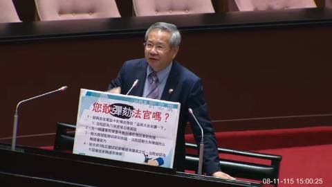 2026-08-11 09:00 第11屆 第5會期 主辦單位：全院委員會 許忠信委員質詢封面
